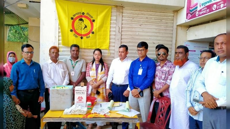 হালুয়াঘাট পৌরসভায় দুটি নতুন টিকাদান কেন্দ্র উদ্বোধন