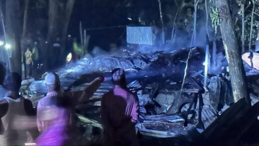 বাউফলে আগুনে পুড়ল গরু-ছাগল ও নগদ ৭ লাখ টাকা