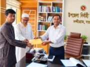 নন্দীগ্রামের ৮টি মণ্ডপে পৌরসভার অনুদান বিতরণ