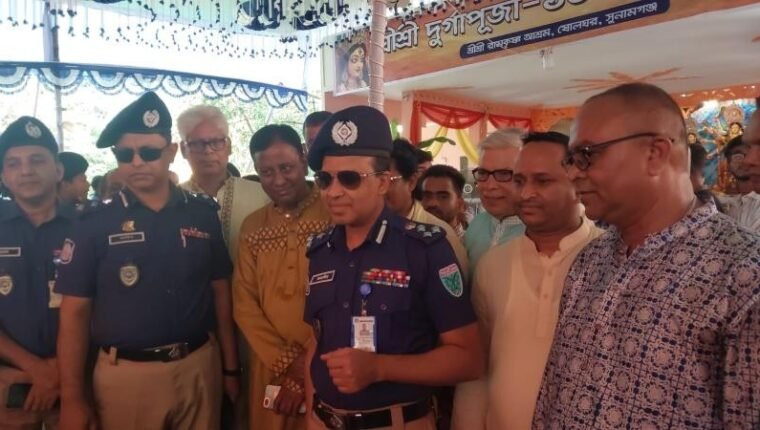 পূজায় অপ্রীতিকর ঘটনার তথ্য নেই: ডিআইজি