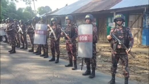 সাজেকে শান্তি ও স্থিতিশীলতা বজায় রাখতে মাঠে সোচ্চার ৫৪ বিজিবি