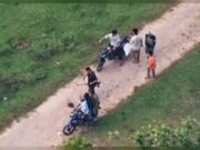খাগড়াছড়িতে যান চলাচল স্বাভাবিক, সেনাবাহিনীর ড্রোনে ধরা পড়ল অস্ত্রধারীদের মহড়া