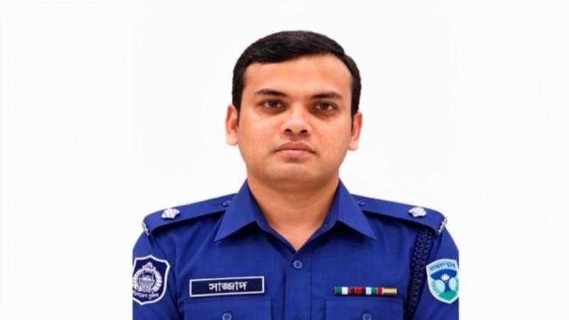 গাজীপুরের কালীগঞ্জ থানায় নতুন ওসি সাজ্জাদ করিমের দায়িত্ব গ্রহণ