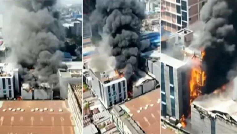 টঙ্গীতে ওষুধ কারখানায় ভয়াবহ আগুন, নিয়ন্ত্রণে কাজ করছে ১৬ ইউনিট