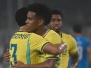 ভারতকে নিয়ে ছেলেখেলা, ৪-০ গোলে ব্রাজিলের জয়