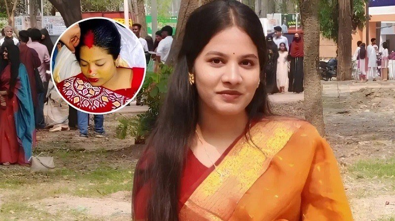 বিয়ের পিঁড়িতে বসার আগেই মৃত্যু, নিথর দেহে সিঁদুর পরিয়ে স্ত্রীকে গ্রহণ হবু বরের
