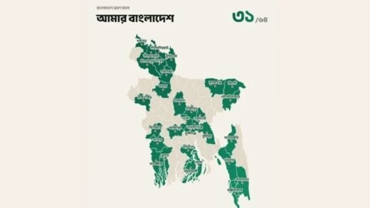 ৬৪ জেলার ভ্রমণ হিসাব এক ম্যাপে, ভাইরাল ‘আনসিন বাংলাদেশ’