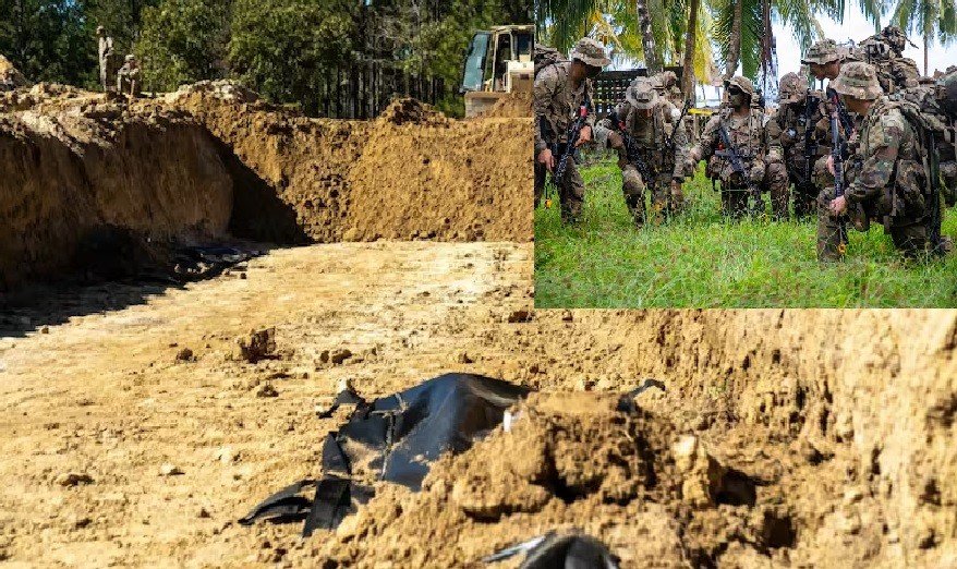 ভয়াবহ যুদ্ধের শঙ্কায় গণকবর খোঁড়ার মহড়া দিচ্ছে মার্কিন সেনাবাহিনী