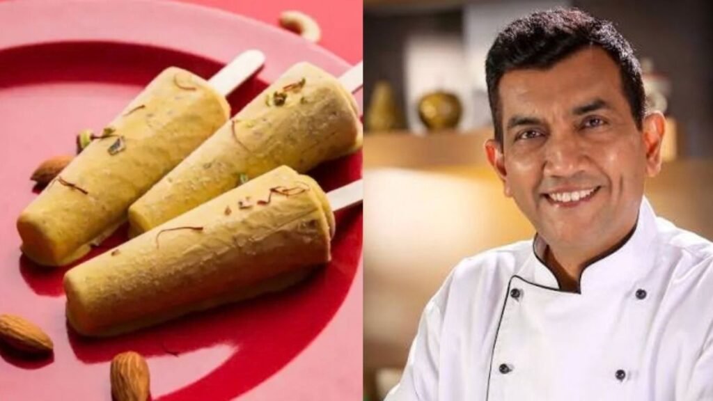 ঘরেই তৈরি করুন সঞ্জীব কাপুর অনুপ্রাণিত কেশর-পেস্তা কুলফি