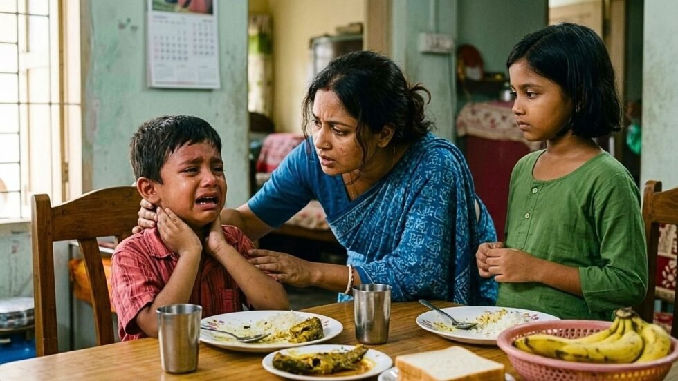 শিশুর গলায় মাছের কাঁটা ফুটলে ভাতের দলা খাওয়ানো কি নিরাপদ?