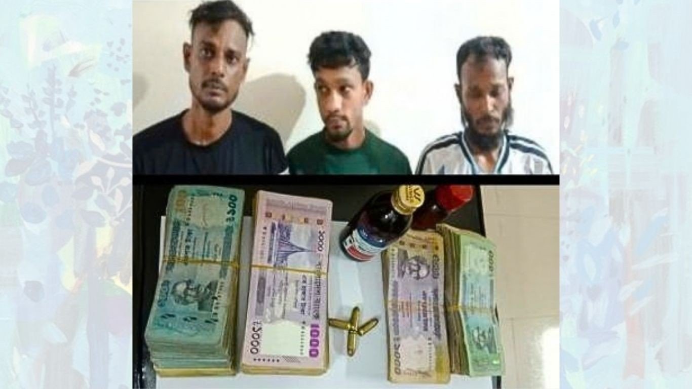 যশোরে বিশেষ অভিযানে গুলি টাকাসহ আটক ৩