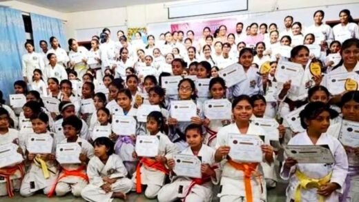 এসটিএসজিএসসি স্কুলের কারাতে বেল্ট, সনদ ও এ প্লাস সংবর্ধনা অনুষ্ঠান সম্পন্ন