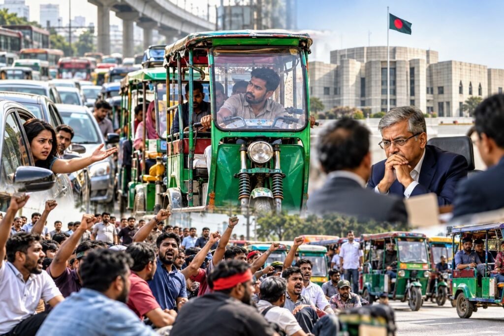 জনগণের অপছন্দ, সরকার কেন নমনীয় অটোরিকশার প্রতি