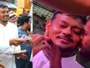 এবার নাসীরুদ্দীন পাটওয়ারীর গালে চুমু